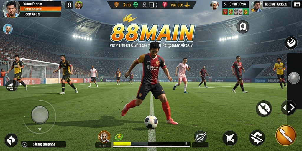 Gameplay seru di 88MAIN dengan berbagai pilihan olahraga.