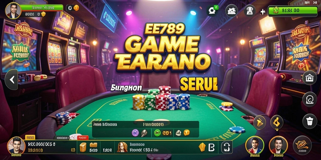 Gameplay Kasino seru dengan grafik yang menarik di EE789.