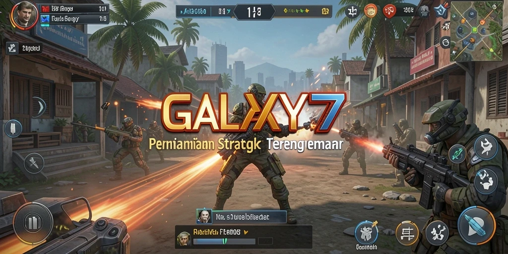 Tampilan gameplay menarik dari GALAXY77 dengan strategi yang mendalam.