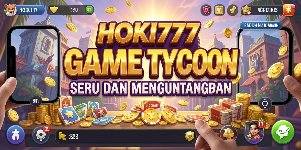 Tampilan gameplay HOKI777 yang penuh warna dan menarik.