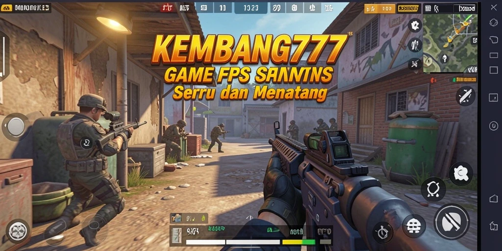 Gameplay intens dalam KEMBANG777 dengan aksi menegangkan.
