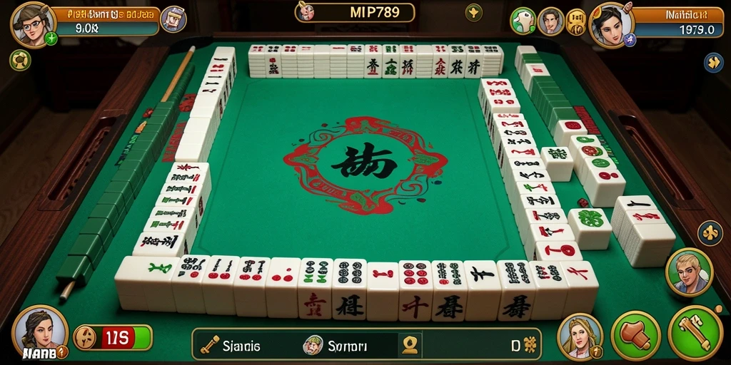 Tampilan gameplay seru dalam MVP789 dengan elemen Mahjong yang menarik.