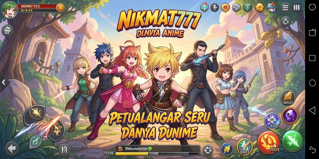 Tampilan menyenangkan dari gameplay NIKMAT777 yang penuh aksi