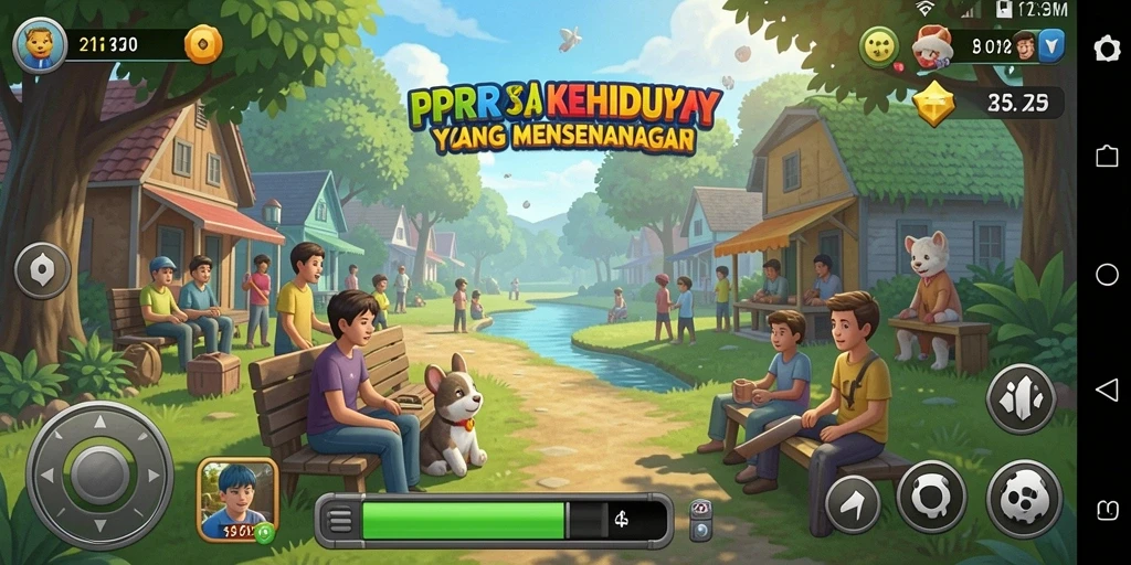 Tampilan gameplay PPRRYY yang menarik dan interaktif.