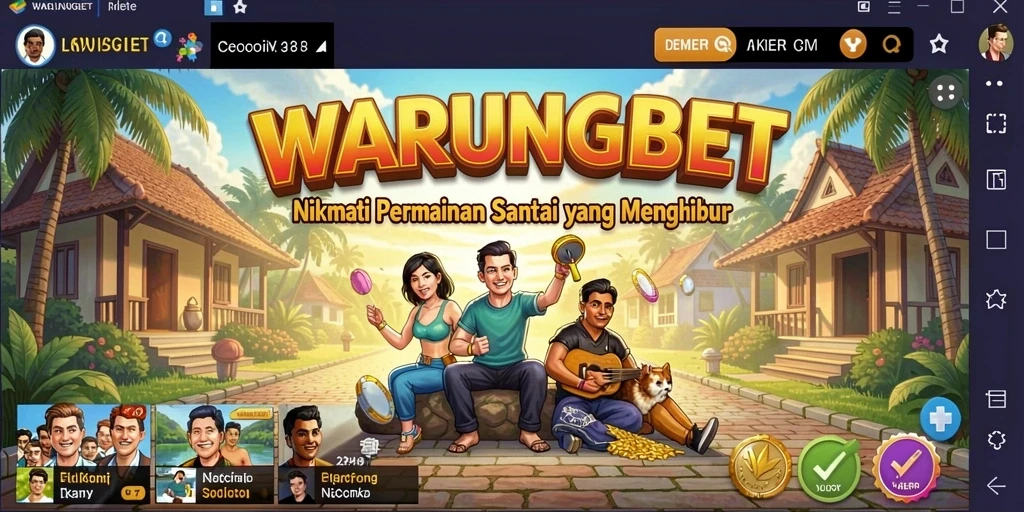 Tampilan gameplay menarik dari WARUNGBET yang menghibur.